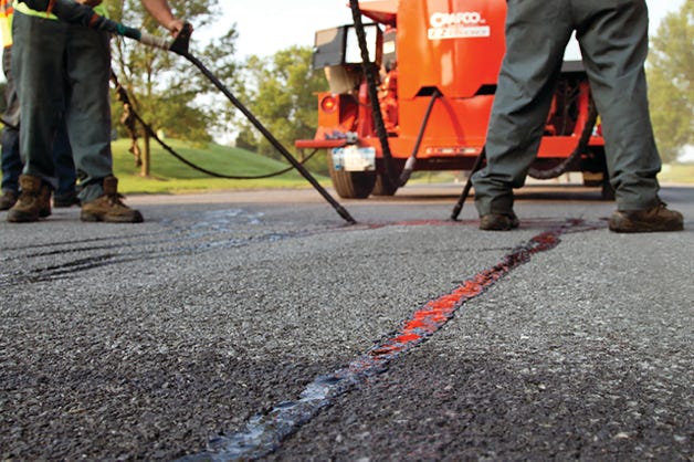 Crack Sealing Asphalt TPMS.NZ
